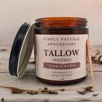 Tallow Balm, Whipped - Unscented - 16 oz