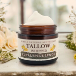 Tallow Balm, Whipped - Eucalyptus Lemon - 2 oz
