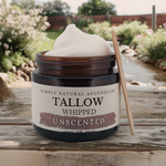 Tallow Balm, Whipped - Unscented - 2 oz