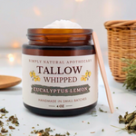 Tallow Balm, Whipped - Eucalyptus Lemon - 4 oz