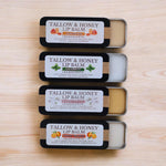 Tallow Lip Balm - Variety Pack, .7 oz