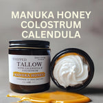 Manuka Honey Tallow Face & Body Cream - Collostrum - Calendula