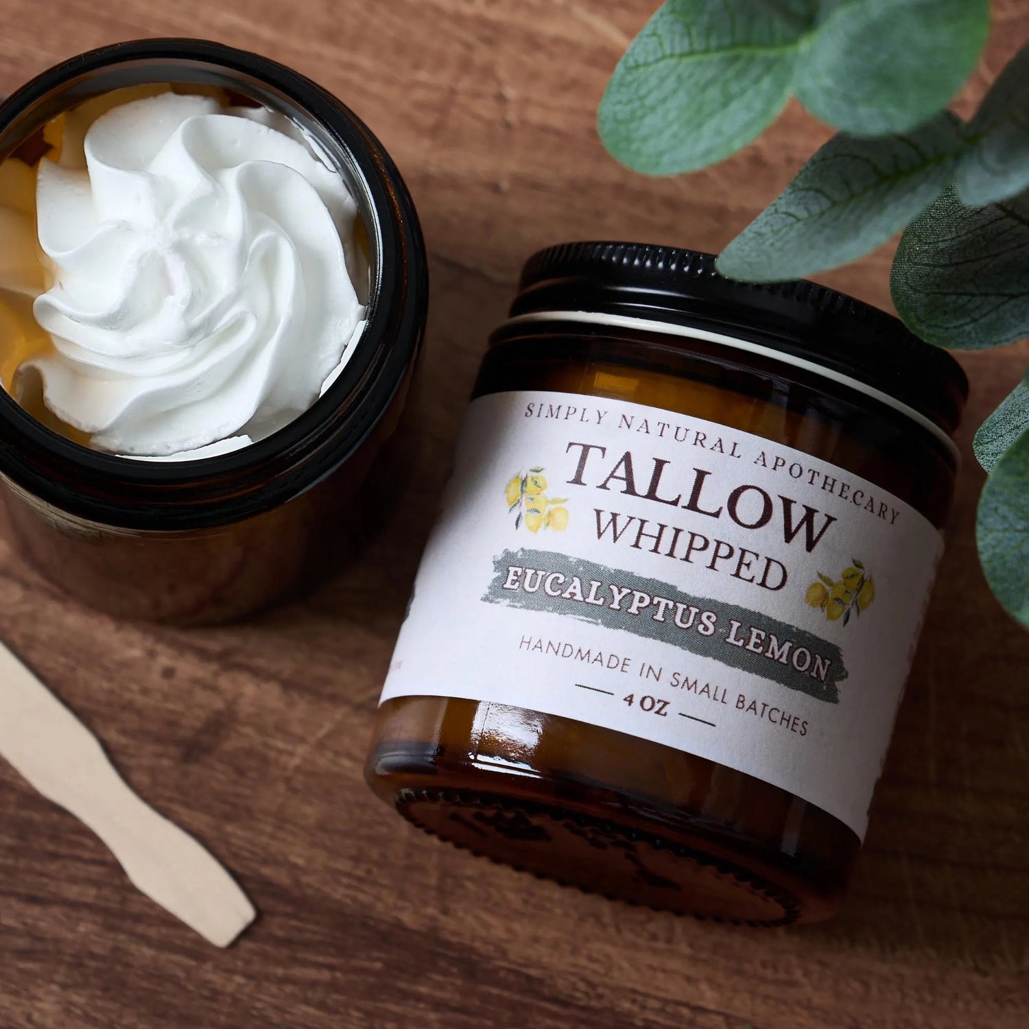 Tallow Balm, Whipped - Eucalyptus Lemon