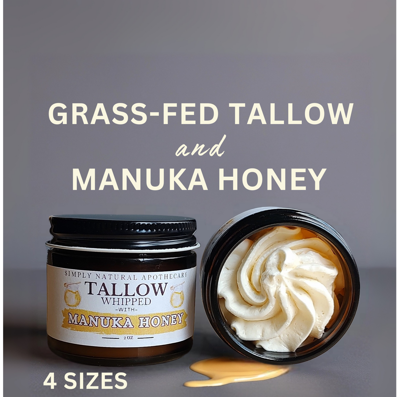Manuka Honey Tallow Face & Body Cream