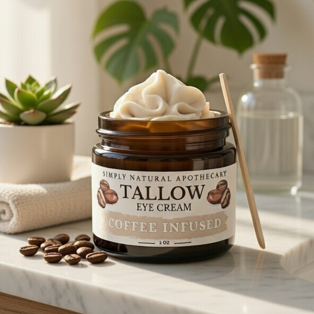 Tallow Coffee Infused Eye Cream