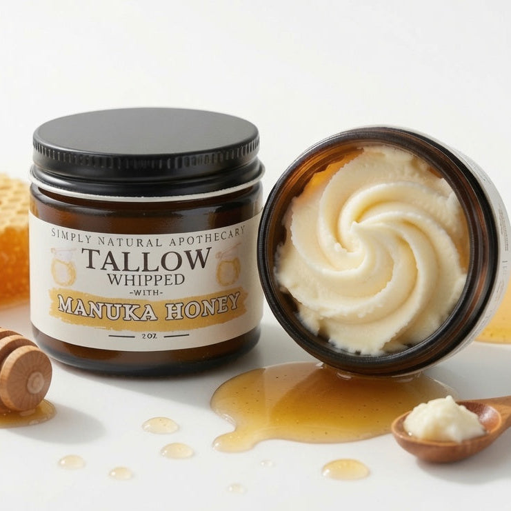 Manuka Honey Tallow Face Cream - Whipped