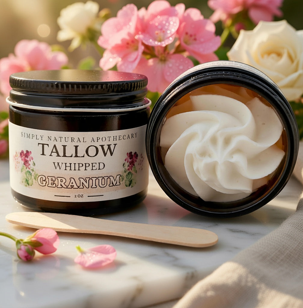 Tallow Face Cream & Body Butte - Geranium
