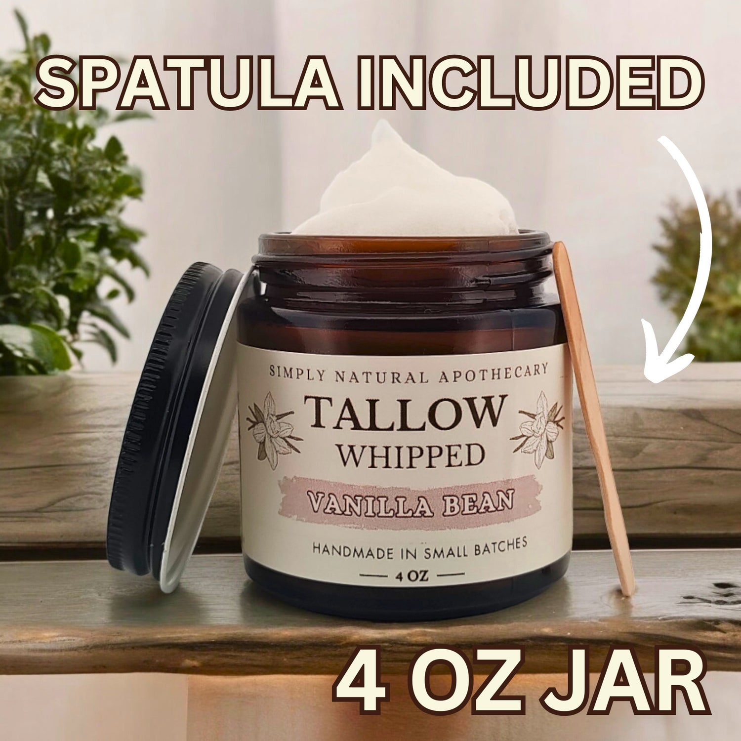 Tallow Face Cream & Body Butter - Vanilla