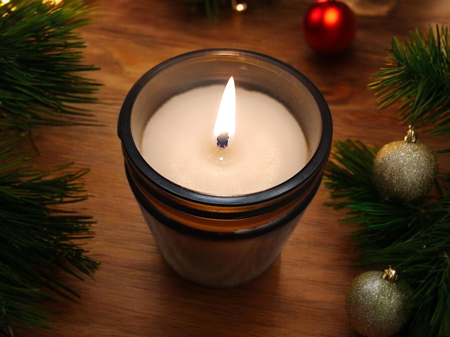 Tallow & Beeswax Candle - Citrus + Cinnamon Scent