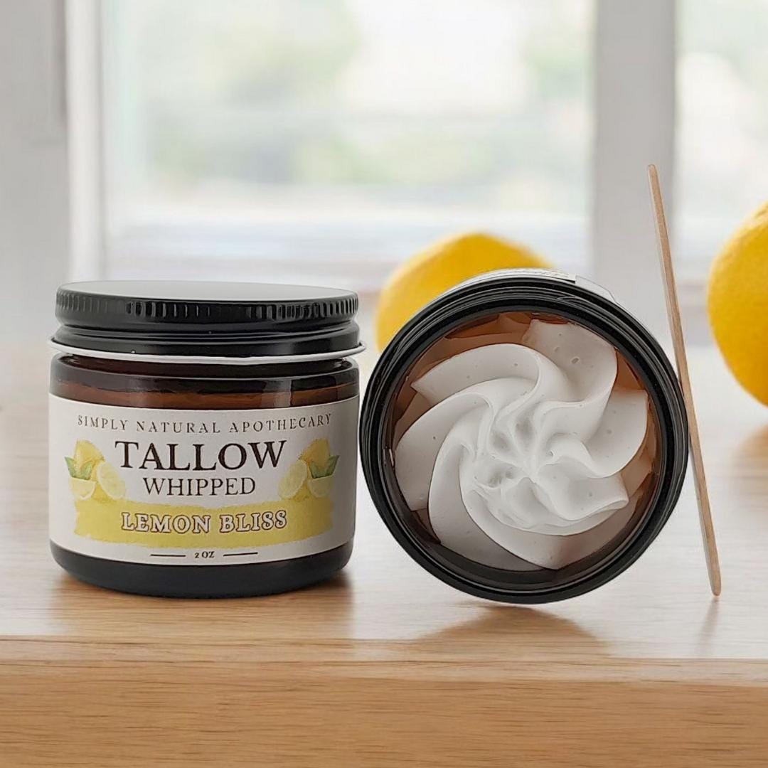 Tallow Face Cream & Body Butter - Lemon Citrus
