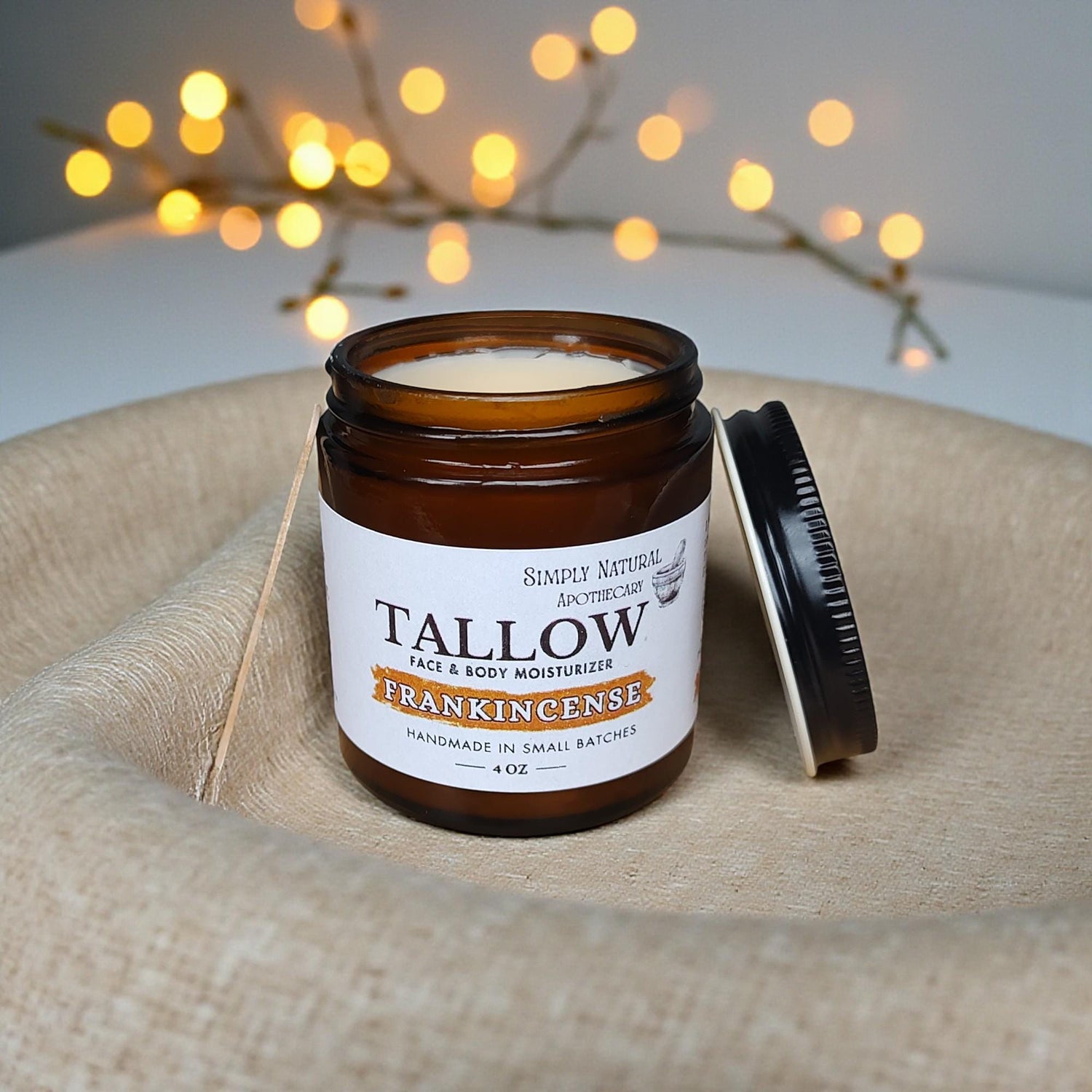 Tallow Face Cream & Body Butter - Hand Poured Balm - Frankincense